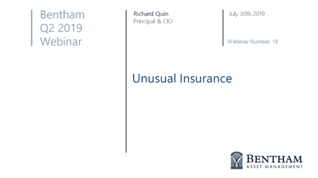 Webinar Q2 2019: Unusual Insurance