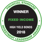 Financial Standard Winner Fixed Income High Yield Bonds 2018